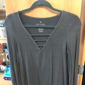 AE SOFT AND SEXY BELLSLEEVE SHIRT